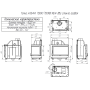 Каминная топка ЭкоКамин Альфа 700R (TA700R)