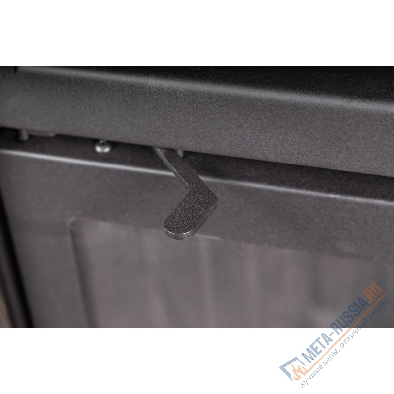 Каминная топка ЭкоКамин Альфа 800KB с контргрузом черный шамот (TA800KB)