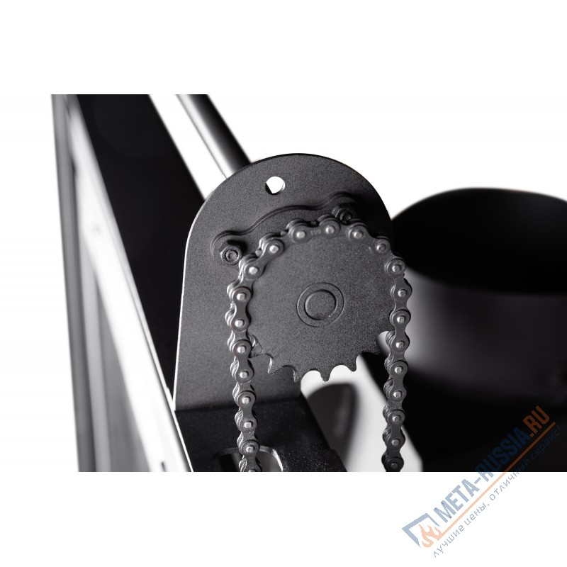 Каминная топка ЭкоКамин Альфа 800KB с контргрузом черный шамот (TA800KB)