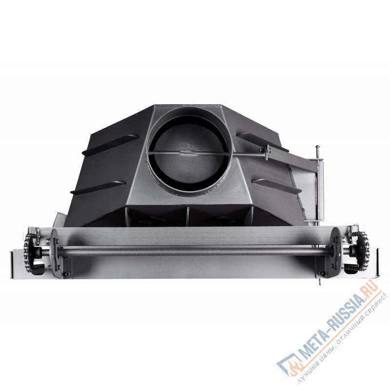 Каминная топка ЭкоКамин Альфа 800KB с контргрузом черный шамот (TA800KB)