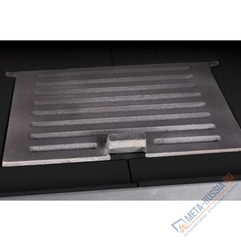 Каминная топка Экокамин Альфа 700 КВ с контргрузом черный шамот TA700-1KB