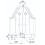 Каминная топка ЭкоКамин Альфа 800B (TA800B)