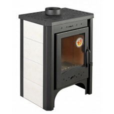 Печь-камин Экокамин Бавария с плитой