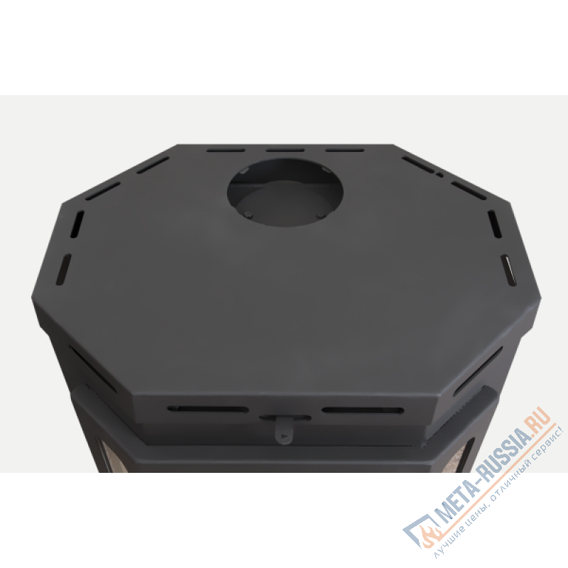 Печь-камин Экокамин Бавария призматик пристенно-угловой