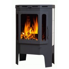 Печь-камин Экокамин Бавария призматик пристенно-угловой PK147