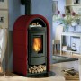 Печь-камин La Nordica Stefany Forno Bordeaux (бордовый)
