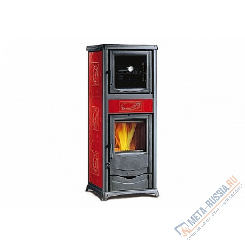 Печь-камин La Nordica Rossella Plus Forno Bordeaux (бордовый)