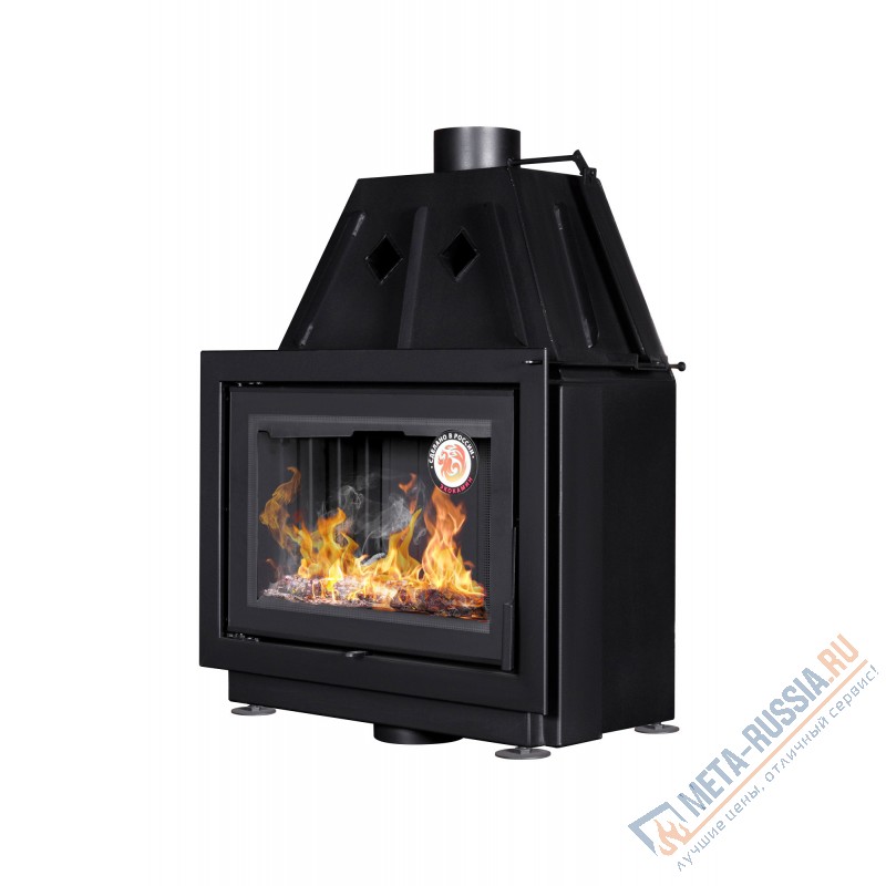 Каминная топка ЭкоКамин Альфа 700-150В принтинг TAN700-1B