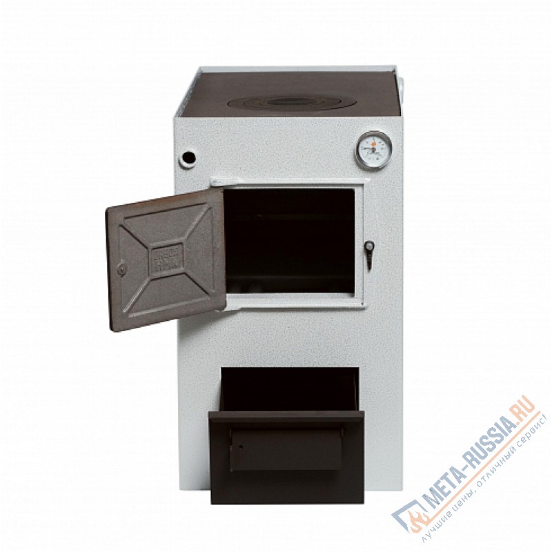 Твердотопливный котел водяного отопления НМК Сибирь КВО 15 ТПЭ (подкл.слева/справа)