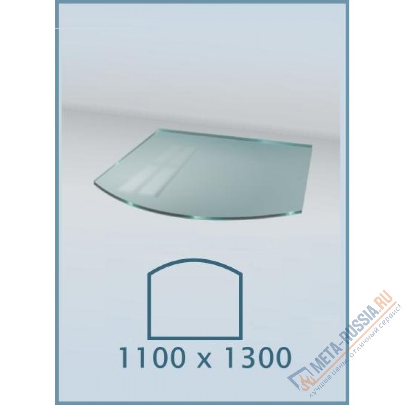 Стекло под печи-камины KD3 1100х1300