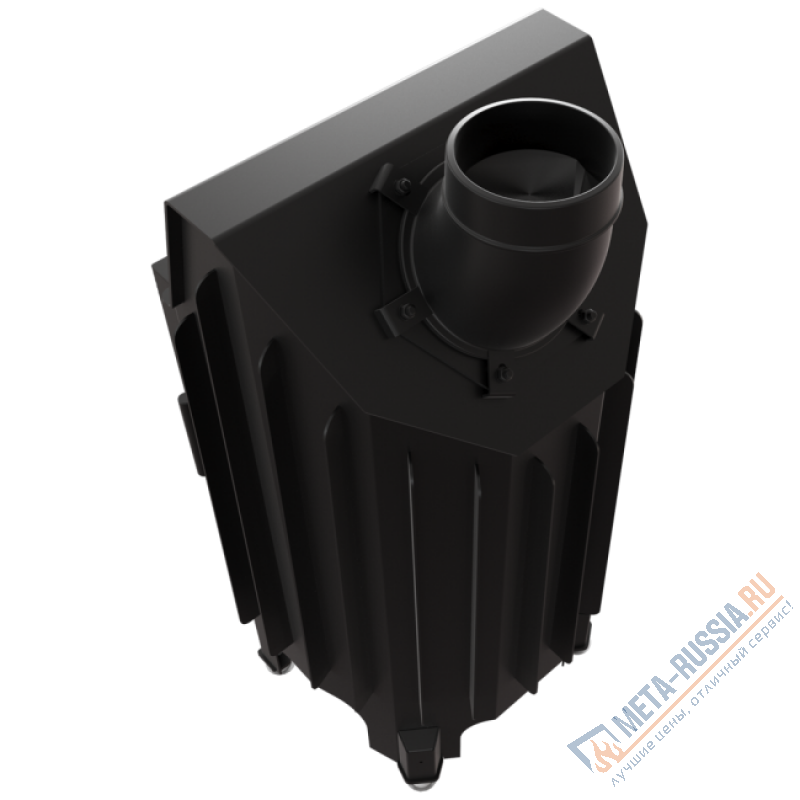 Каминная топка Kratki Blanka/L/BS (угловое стекло слева)