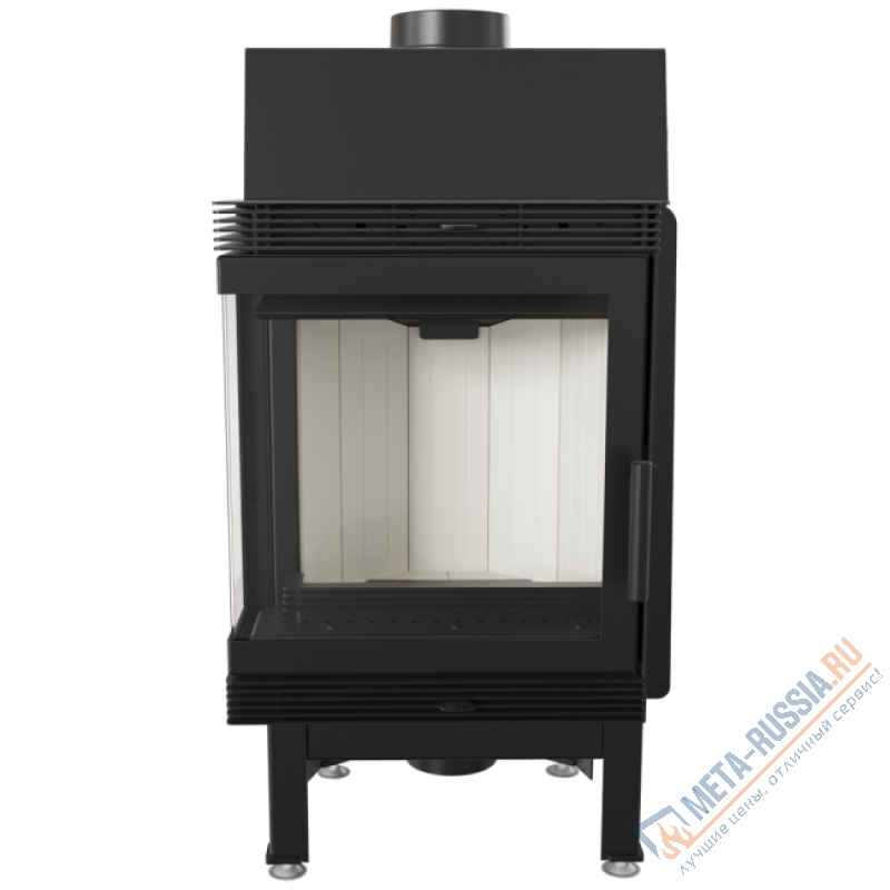 Каминная топка Kratki Blanka/L/BS (угловое стекло слева)