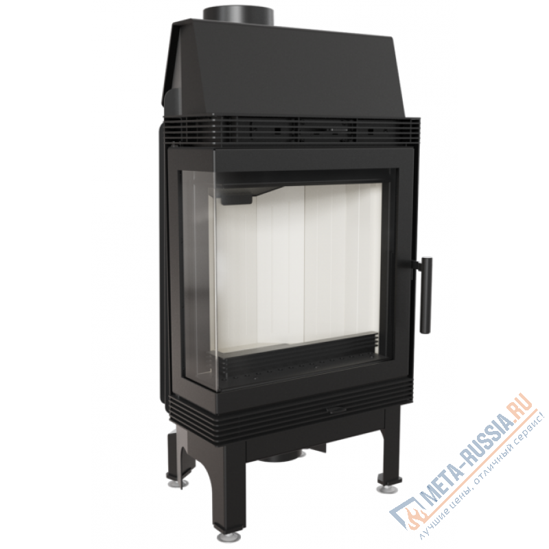 Каминная топка Kratki Blanka/L/BS (угловое стекло слева)