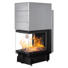 Каминная топка ЭкоКамин ДЕЛЬТА 700PB TDN700PВ три стекла подовое горение принтинг черный шамот Каминная топка ЭкоКамин ДЕЛЬТА 700PB TDN700PВ три стекла подовое горение принтинг черный шамот