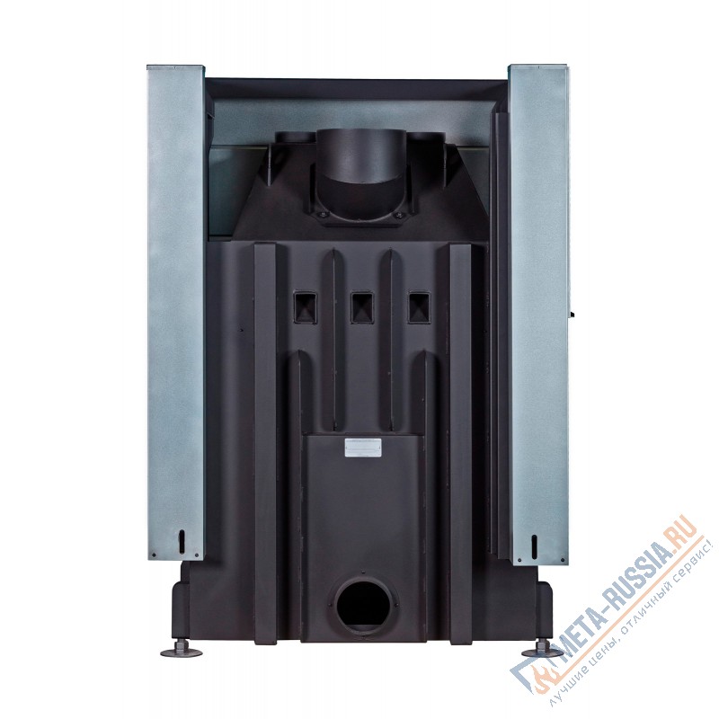 Каминная топка ЭкоКамин ДЕЛЬТА 1000L два стекла принтинг левая TDNP1000L