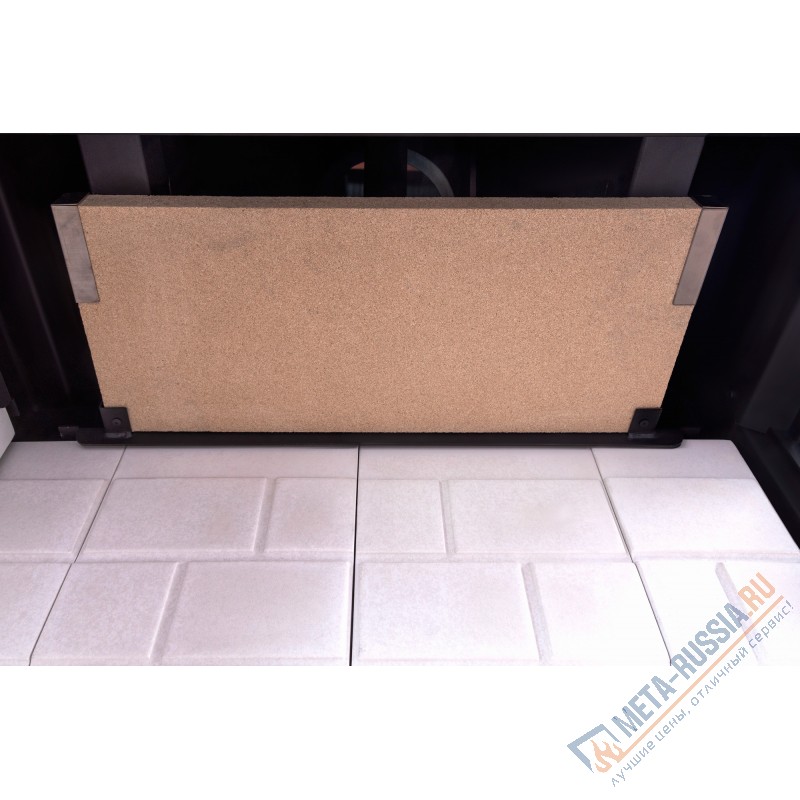 Каминная топка ЭкоКамин ДЕЛЬТА 1000L два стекла принтинг левая TDNP1000L