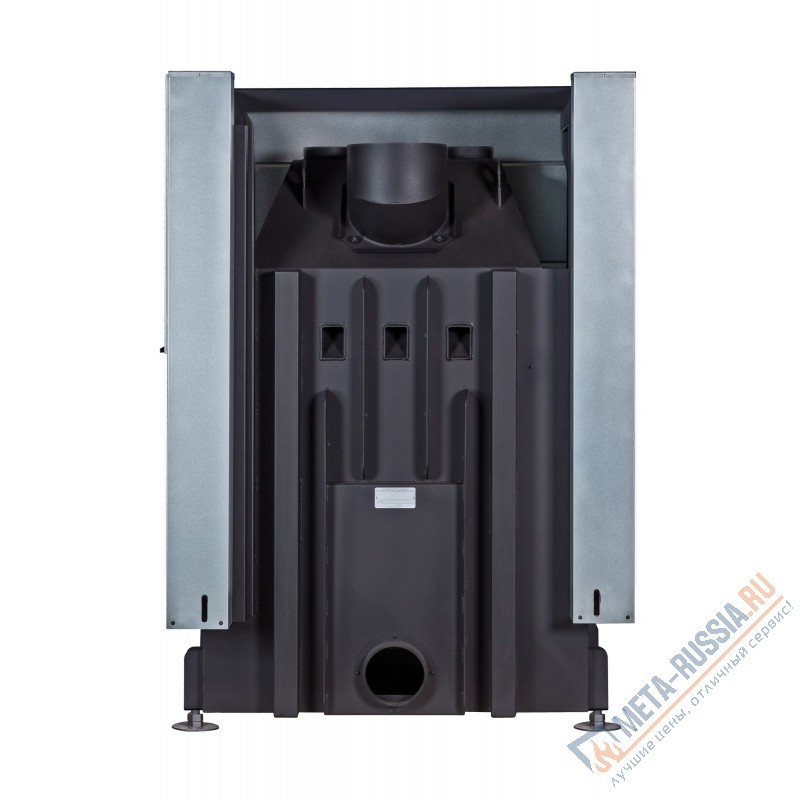 Каминная топка ЭкоКамин ДЕЛЬТА 1000R два стекла принтинг правая TDNP1000R