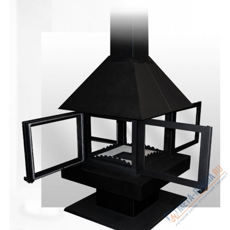 Камин Экокамин ЭКЛИПС ОСТРОВНОЙ 4D черный K181 Камин Экокамин ЭКЛИПС ОСТРОВНОЙ 4D черный K181