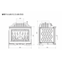 Каминная топка Kaw-Met W17 DECOR 12,3 кВт EKO