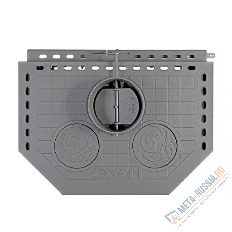 Печь-камин Экокамин Бавария Призматик c плитой (PK186)