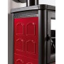 Печь-камин La Nordica Gemma Forno Elegance Bordeaux (бордовый)