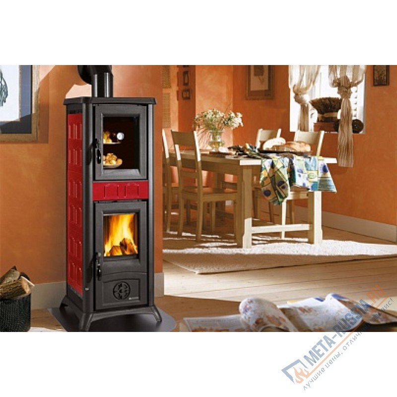 Печь-камин La Nordica Gemma Forno Elegance Bordeaux (бордовый)