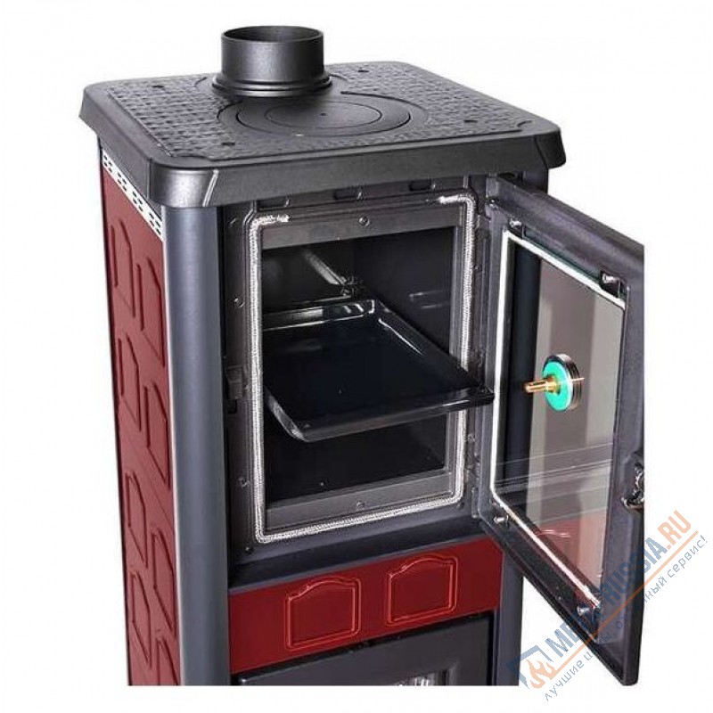 Печь-камин La Nordica Gemma Forno Elegance Bordeaux (бордовый)