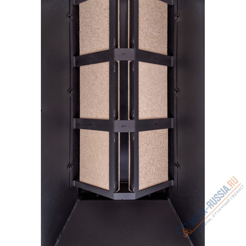 Каминная топка ЭкоКамин ДЕЛЬТА 900 три стекла принтинг