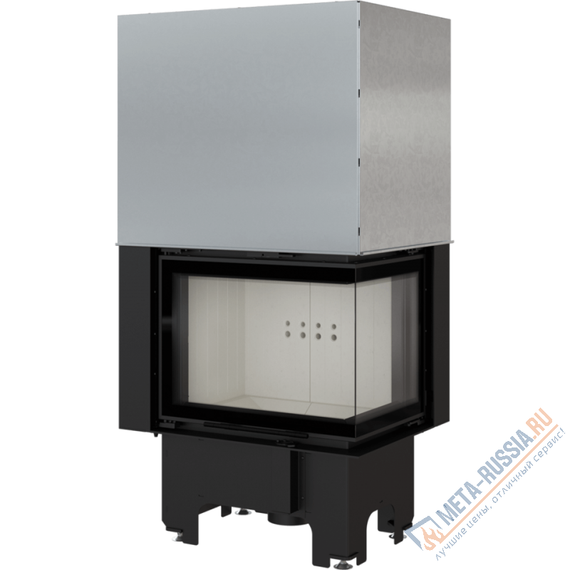 Каминная топка Kratki VNL/610/430 (стекло справа)