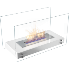 Биокамин настольный Kratki Hotel белый, TUV Биокамин настольный Kratki Hotel белый, TUV