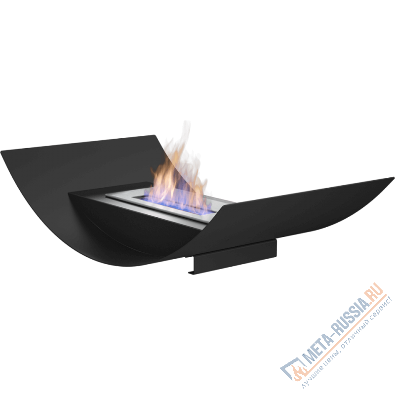 Биокамин настольный Kratki Misa черная, TUV