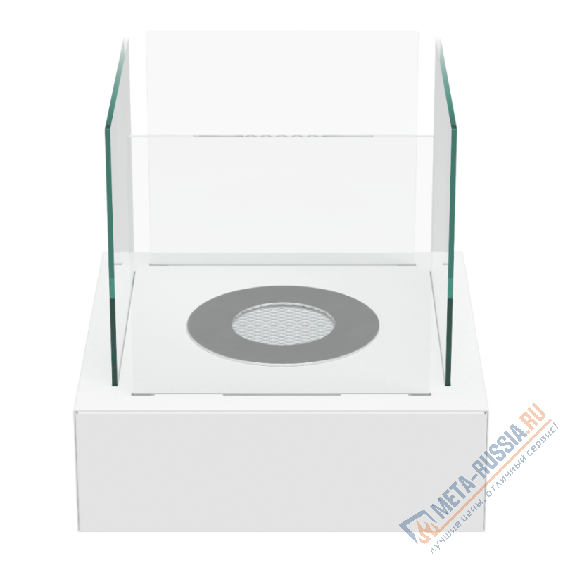 Биокамин настольный Kratki TANGO 3 белый, TUV