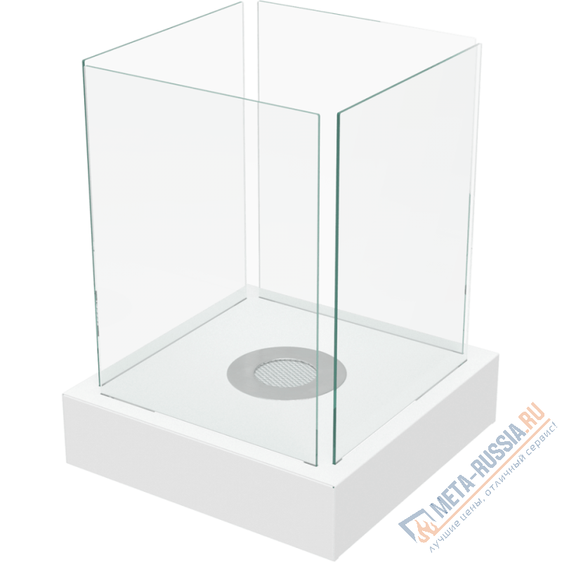 Биокамин настольный Kratki TANGO 4 белый, TUV