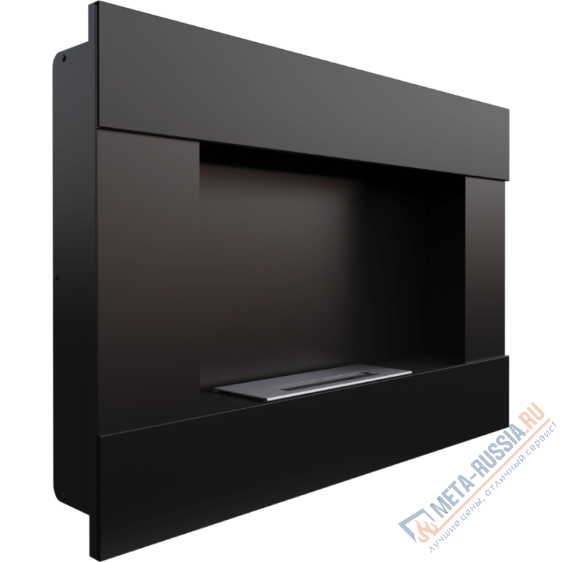 Биокамин настенный Kratki BRAVO черный, TUV