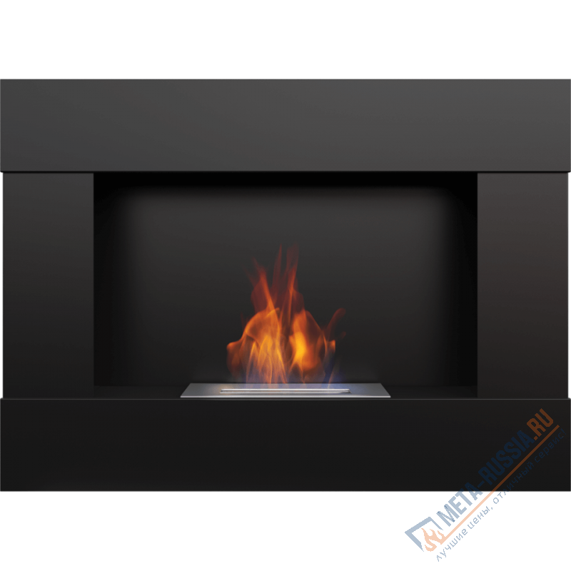 Биокамин настенный Kratki BRAVO черный, TUV