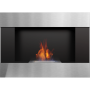 Биокамин настенный Kratki BRAVO стальной, TUV
