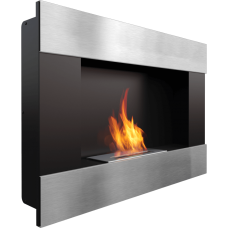 Биокамин настенный Kratki BRAVO стальной, TUV Биокамин настенный Kratki BRAVO стальной, TUV