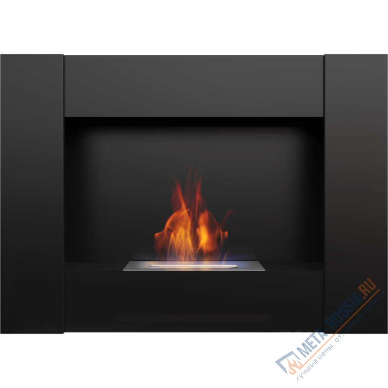 Биокамин настенный Kratki BRAVO 2 черный, TUV