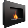 Биокамин настенный Kratki BRAVO 2 черный, TUV