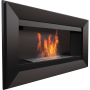 Биокамин настенный Kratki CHARLIE черный, TUV