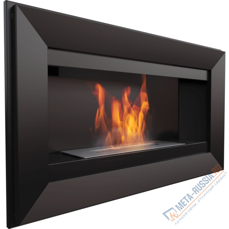 Биокамин настенный Kratki CHARLIE черный, TUV