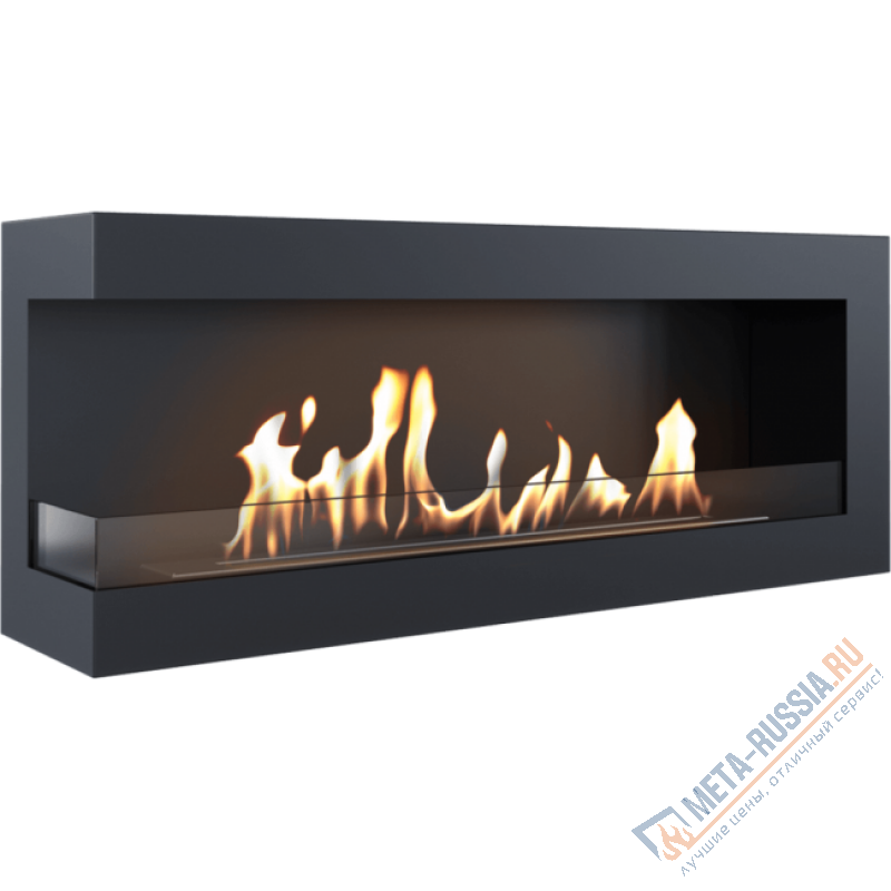 Биокамин настенный Kratki DELTA/L/1200 угловая, TUV