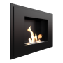 Биокамин настенный Kratki ALPHA-RPO черный, TUV