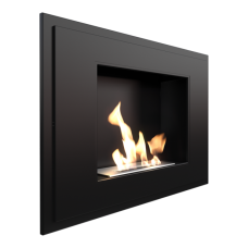 Биокамин настенный Kratki ALPHA-RPO черный, TUV