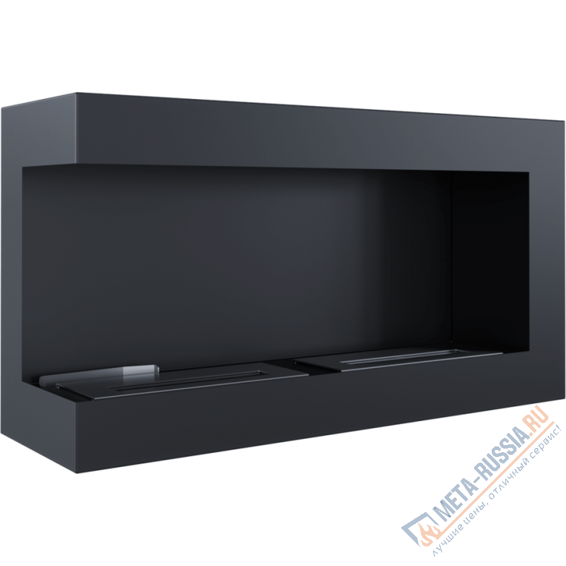 Биокамин настенный Kratki DELTA/L/900 угловая, TUV