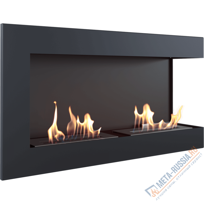 Биокамин настенный Kratki DELTA/P/900 угловая, TUV