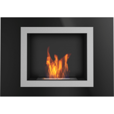 Биокамин настенный Kratki OSCAR черный, TUV