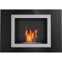 Биокамин настенный Kratki OSCAR черный, TUV