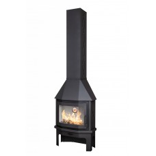 Печь-камин Экокамин МЮНХЕН пристенно-угловой черный (PKN174) Печь-камин Экокамин МЮНХЕН пристенно-угловой черный (PKN174)