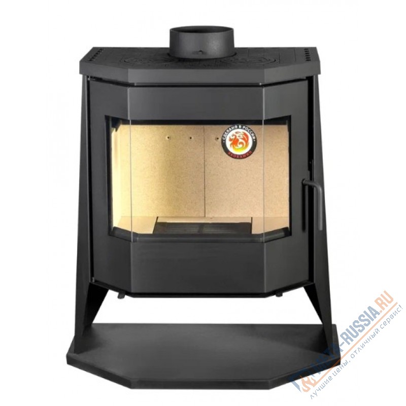 Печь-камин Экокамин Бавария ПАНОРАМА ПРИЗМА с плитой (PK189) Печь-камин Экокамин Бавария ПАНОРАМА ПРИЗМА с плитой (PK189)